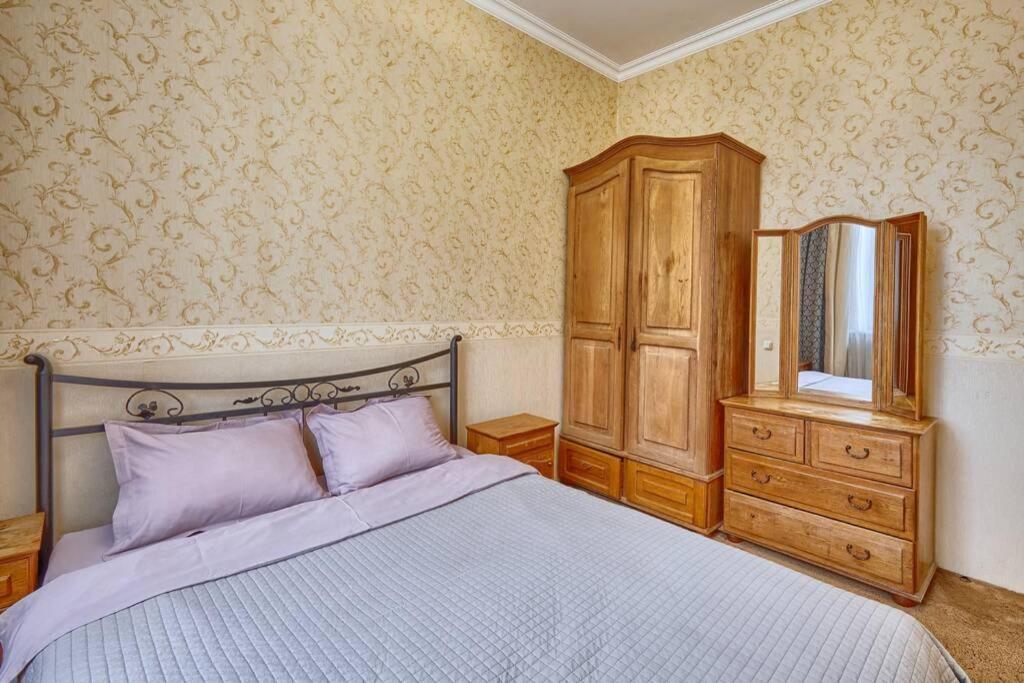 Apartment Near Bessarabsky Square Kiev Exterior foto