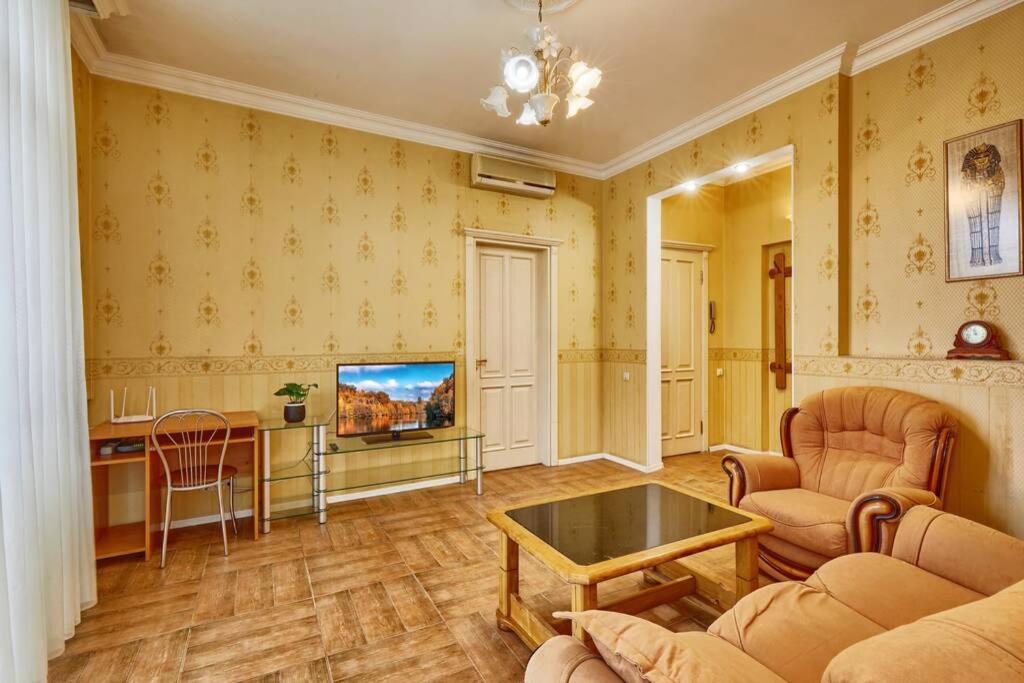 Apartment Near Bessarabsky Square Kiev Exterior foto