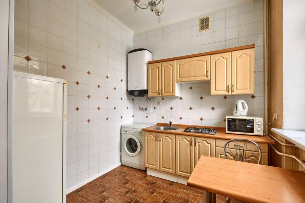 Apartment Near Bessarabsky Square Kiev Exterior foto